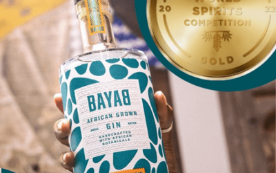 BAYAB Gin has walked away with a prestigious gold medal