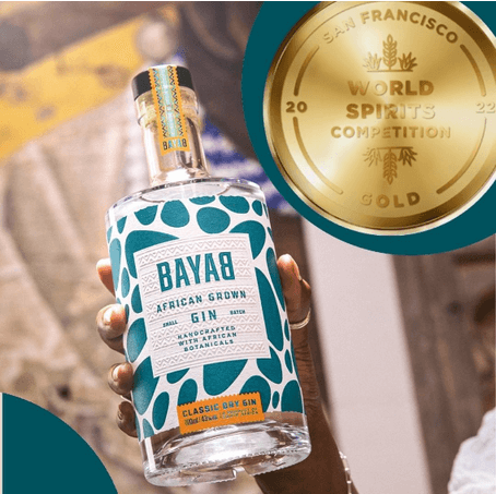 BAYAB Gin has walked away with a prestigious gold medal